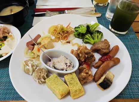 沖縄の朝食 沖縄の朝食 沖縄,japan,食べ物の写真素材