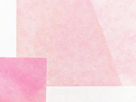 Two stacked squares of washi paper, JPG