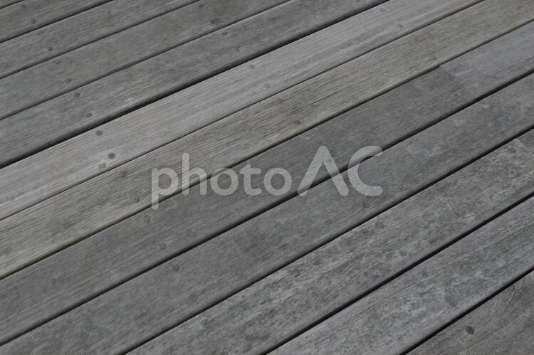 テクスチャ　ウッドデッキ（斜め） ウッドデッキ,テクスチャ,背景の写真素材