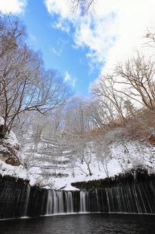 軽井沢の白糸の滝 軽井沢の白糸の滝 白糸の滝,軽井沢,風景の写真素材