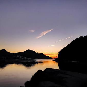 夕焼け 夕焼けの写真