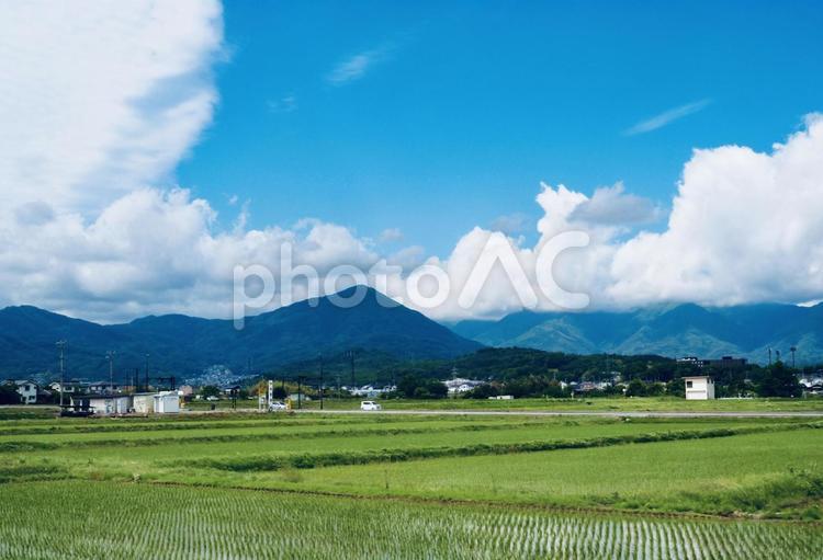 田舎の風景 田舎,田んぼ,田園の写真素材