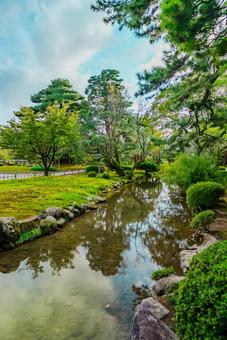 【石川】兼六園 文化財指定庭園の写真