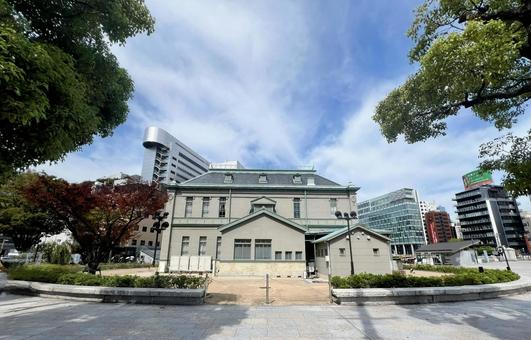旧福岡県公会堂貴賓館 旧福岡県公会堂貴賓館 景色,自然,晴れの写真素材