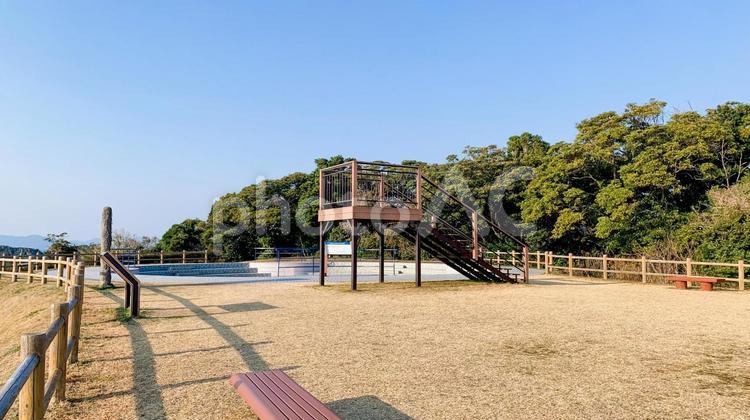日本本土最西端 神崎鼻公園の風景 神崎鼻公園,最西端,日本本土の写真素材