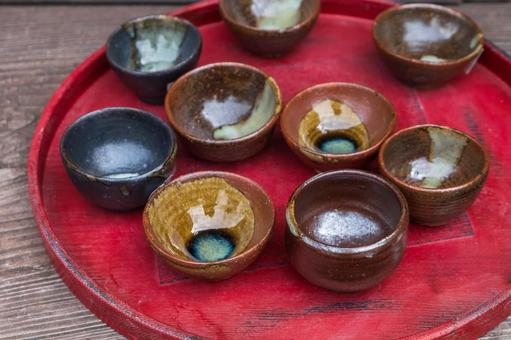 ぐい呑み1 ぐい呑み1 ぐい呑み,和食器,小鉢の写真素材