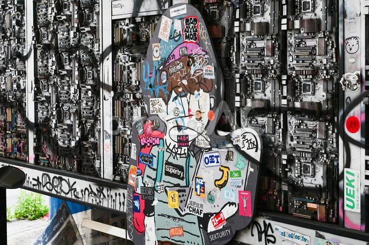 台湾・台北 華山1914文化創意園区 台湾,台北,華山の写真素材