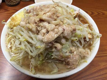 二郎系ラーメン 二郎系ラーメン,二郎系,二郎インスパイアの写真素材