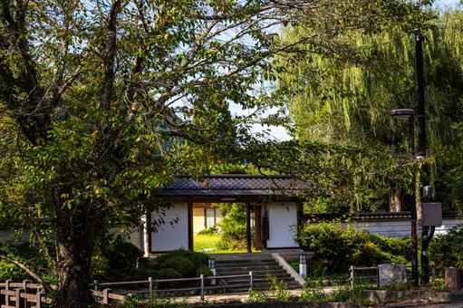 武蔵の里 武蔵の里 岡山県,美作市,武蔵の里の写真素材