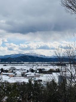 雪景色 雪景色の写真