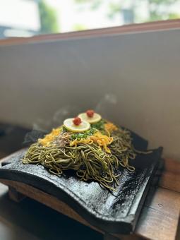 瓦そば 瓦そば 山口,瓦そば,名物の写真素材