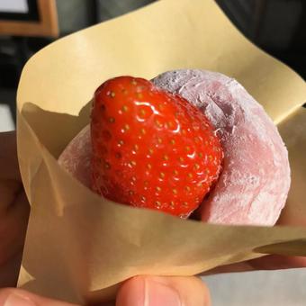 いちご大福 デザート 甘味 いちご大福 デザート 甘味 苺,いちご,大福の写真素材
