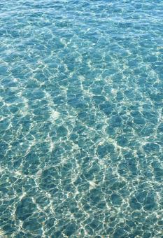 海 海 海,波,エメラルドグリーンの写真素材