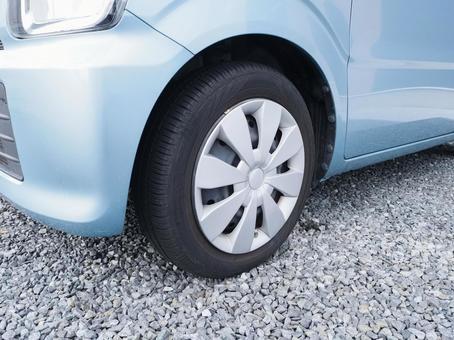 タイヤ タイヤ,夏タイヤ,タイヤ交換の写真素材