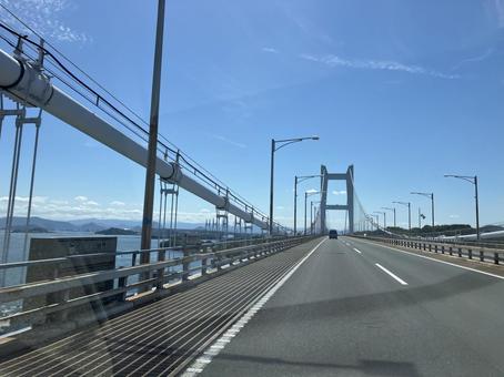 瀬戸大橋 瀬戸,大橋,橋の写真素材