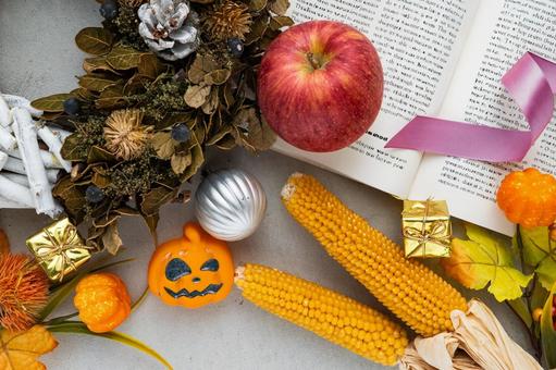 ハロウィンデコレーション ハロウィンデコレーション ハロウィン,ジャックオランタン,かぼちゃの写真素材