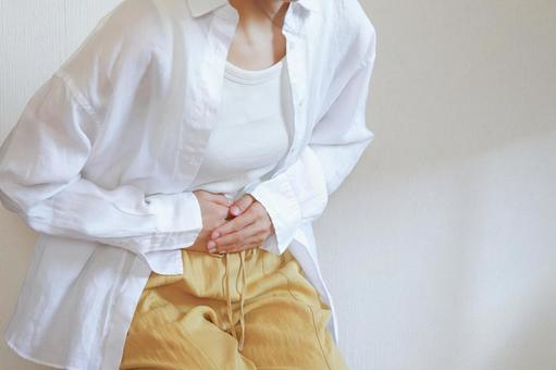 腹痛　ストレス 腹痛,ストレス,生理痛の写真素材