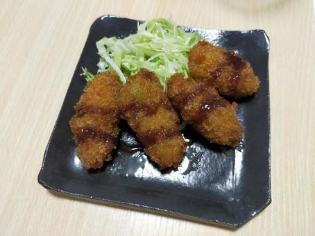 カキフライのイメージ カキフライのイメージの写真