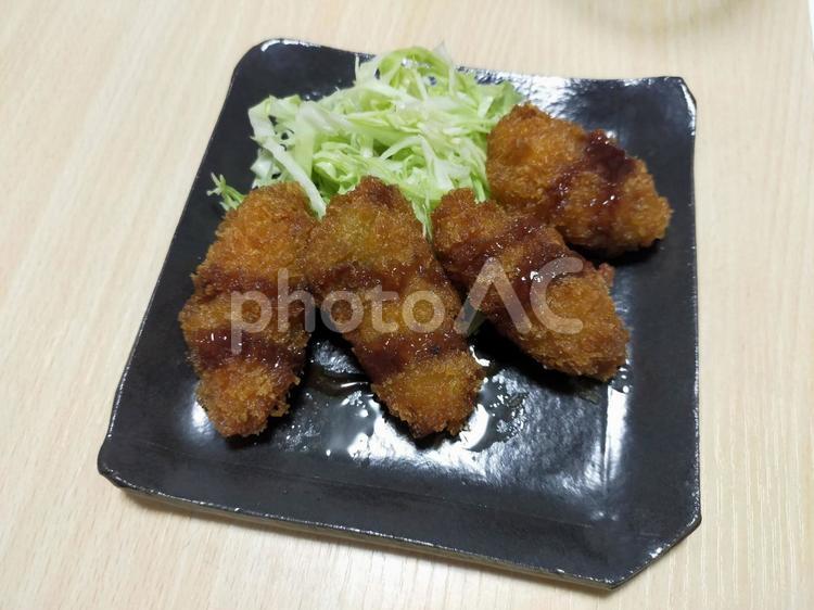 カキフライのイメージ カキフライ,牡蠣,食べ物の写真素材
