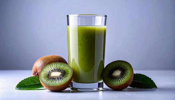 キウイフルーツ キウイジュース キウイフルーツ キウイジュースの写真