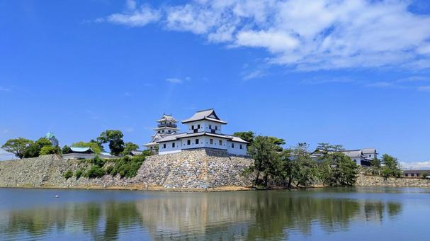 今治城-75 愛媛県,今治市,今治城の写真素材