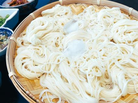 夏の涼味(茹で素麺)13 夏の涼味(茹で素麺)13 そうめん,涼味,夏の写真素材
