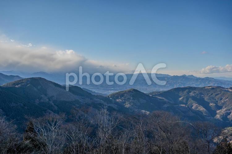 堂平天文台周辺の景色 堂平天文台,堂平山,山の写真素材