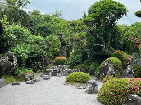 庭園 知覧武家屋敷 庭園 知覧武家屋敷 の写真