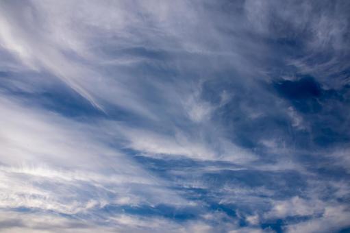 早朝の夏空 早朝の夏空の写真