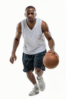 男性バスケットボール選手 男性バスケットボール選手の写真