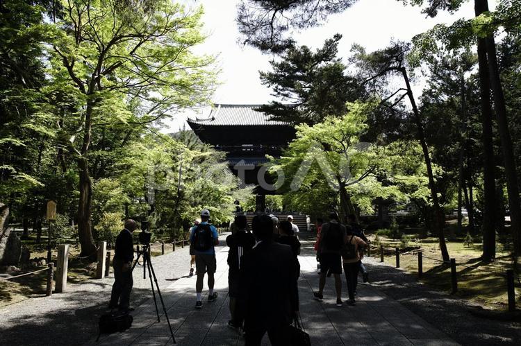 南禅寺の風景 京都,日本,アジアの写真素材