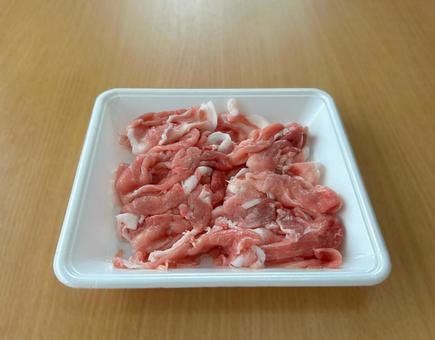 糸島産豚肉(小間切れ275g)|精肉食材 糸島産豚肉(小間切れ275g)|精肉食材の写真