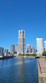みなとみらい みなとみらい オフィスビル,景色,ビルの写真素材