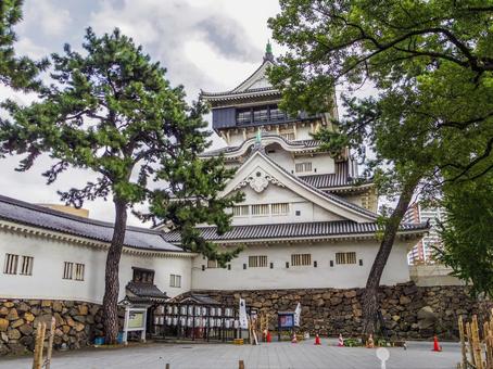 【福岡県】北九州市・小倉城 小倉城,勝山公園,小倉の写真素材