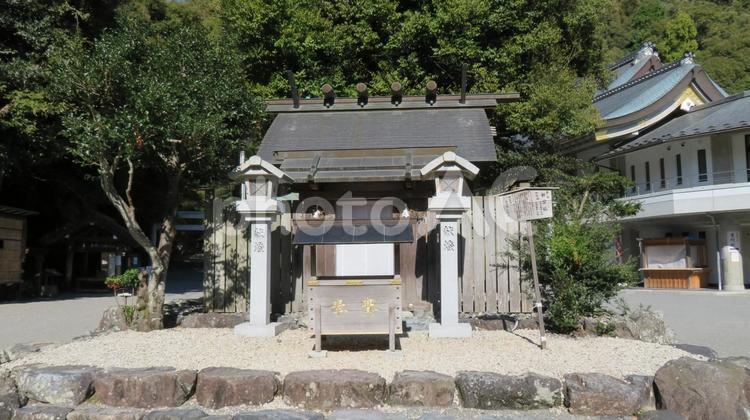 多度大社　境内摂社　新宮社 多度大社,神社,神社仏閣の写真素材