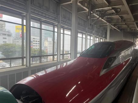 秋田新幹線こまち連結部の写真