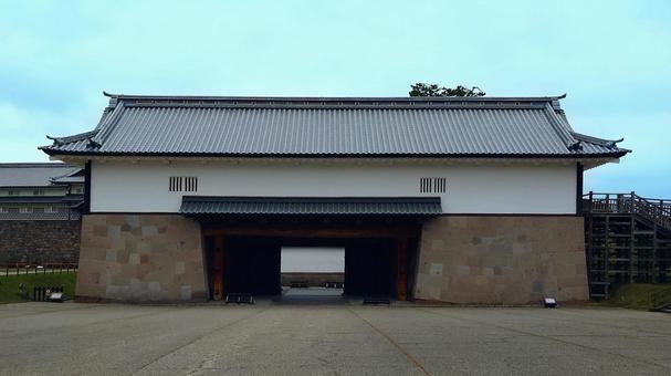 金沢城公園 河北門 石川県金沢市 金沢城公園 河北門 石川県金沢市の写真