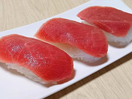 本マグロ握り寿司 本マグロ,握り寿司,日本料理の写真素材