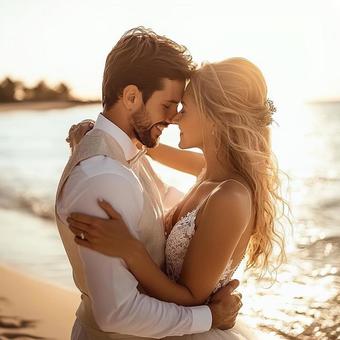 愛し合うカップル 愛し合うカップルの写真