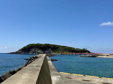 福井県東尋坊周辺雄島手前の漁村 福井県東尋坊周辺雄島手前の漁村 住宅街,昔ながら,田舎の写真素材