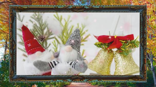 クリスマス6 クリスマス,オーナメント,サンタクロースの写真素材