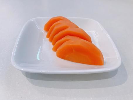 茹で人参 茹で人参 茹で人参,茹で野菜,人参の写真素材