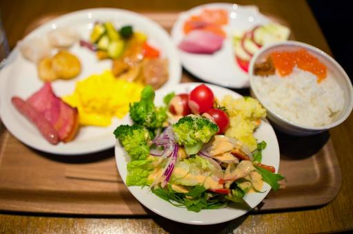 バイキングの写真