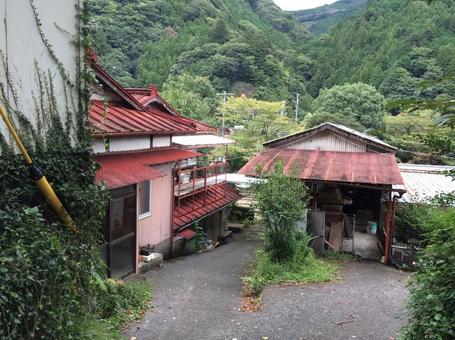 千頭駅付近 千頭駅付近 春の風景,春,静岡の写真素材