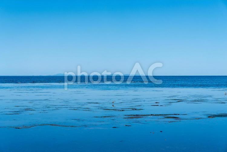 宗谷の海 稚内,稚内市,宗谷岬の写真素材