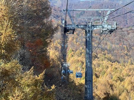 清津峡の紅葉1 紅葉,秋,清津峡の写真素材