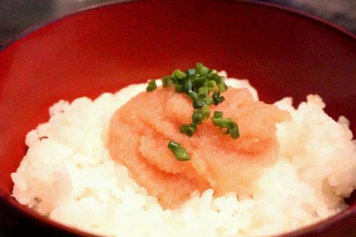 明太子ご飯 明太子,ご飯,明太子ご飯の写真素材
