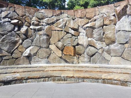 Photo, waterfall, rock, water, 