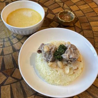 マンサフ マンサフ,ヨルダン料理,ヨルダンの写真素材