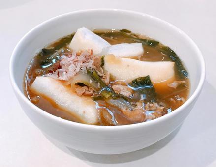 雑煮 雑煮 雑煮,お雑煮,ぞうにの写真素材
